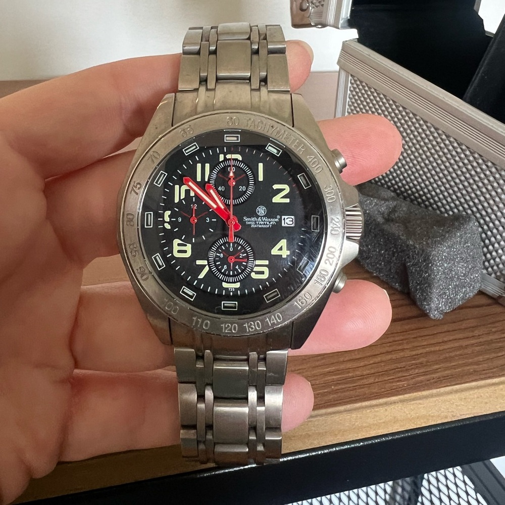 Smith and Wesson watch